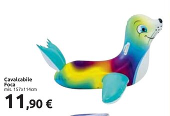 Cavalcabile Foca mis. 157x114cm