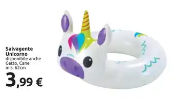 Salvagente Unicorno mis. 62cm