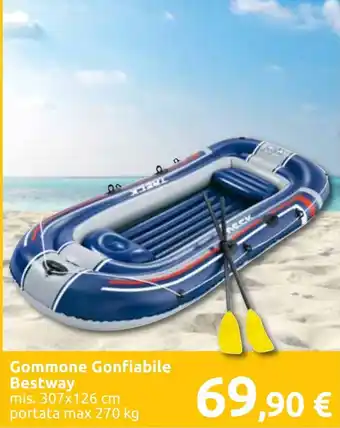 Carrefour Gommone Gonfiabile Bestway offerta