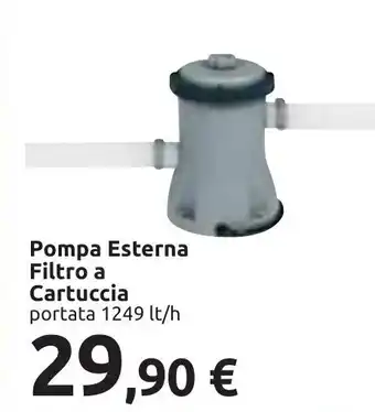 Carrefour Pompa Esterna Filtro a Cartuccia offerta