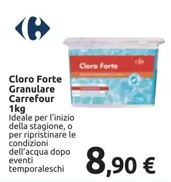 Cloro Forte Granulare Carrefour 1kg