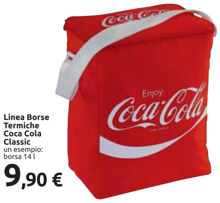 Carrefour Linea Borse Termiche Coca Cola Classic 14 l offerta