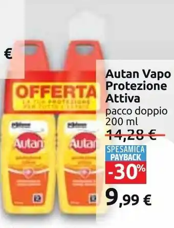 Carrefour Autan Vapo Protezione Attiva 200 ml offerta
