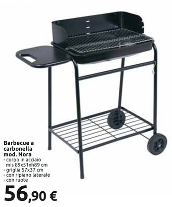 Carrefour Barbecue a carbonella mod. Nora offerta