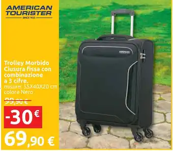 Carrefour Trolley Morbido Ciusura fissa con combinazione offerta