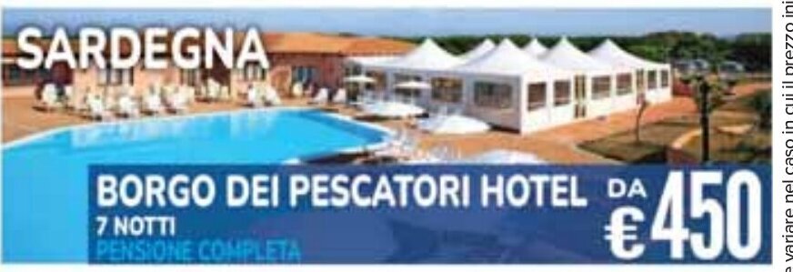 Carrefour SARDEGNA BORGO DEI PESCATORI HOTEL offerta
