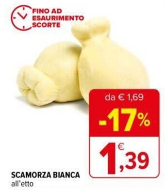 SCAMORZA BIANCA all'etto