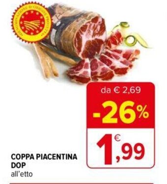 Iperal COPPA PIACENTINA DOP offerta