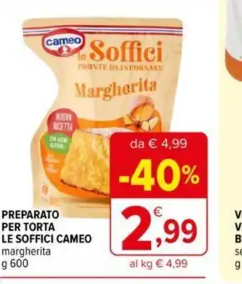 Iperal PREPARATO PER TORTA LE SOFFICI CAMEO 600 g offerta