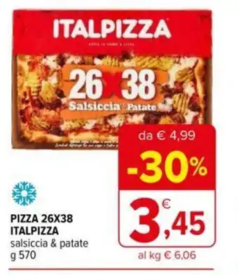 Iperal Pizza Italpizza 570 g offerta