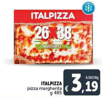ITALPIZZA pizza margherita g 485
