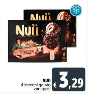 Deco Supermercati NUII 4 stecchi gelato vari gusti offerta
