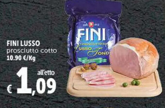 Deco Supermercati FINI LUSSO prosciutto cotto offerta