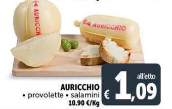 Deco Supermercati AURICCHIO provolette salamini offerta