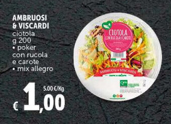 Deco Supermercati AMBRUOSI & VISCARDI ciotola g 200 offerta