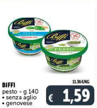 Deco Supermercati BIFFI pesto - g 140 offerta