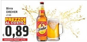 Paghi Poco Dreher birra offerta