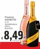 Paghi Poco Mionetto prosecco offerta