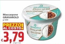 Paghi Poco Granarolo mascarpone offerta
