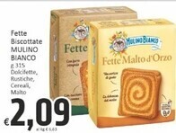 Mulino bianco fette biscottate