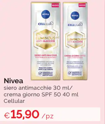Prodet Nivea Cellular 30ml/40ml offerta