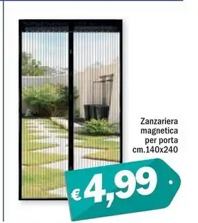 Zanzariera magnetica per porta cm.140x240