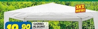 Risparmio Casa Gazebo pe 3x3mt bianco offerta