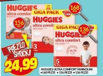 Huggies ultra comfort pannolini