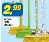 Risparmio Casa Scopa con manico offerta