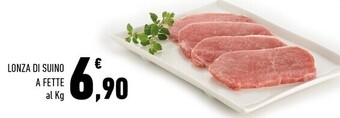 Conad Margherita Lonza di suino a fette offerta