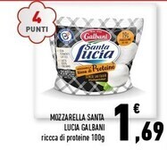 Galbani mozzarella santa lucia