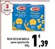 Barilla pasta piccolini penne rigate