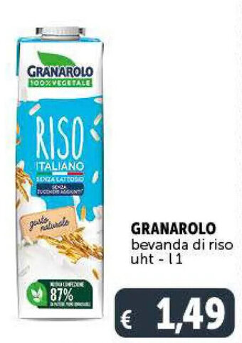 GRANAROLO bevanda di riso uht - l 1