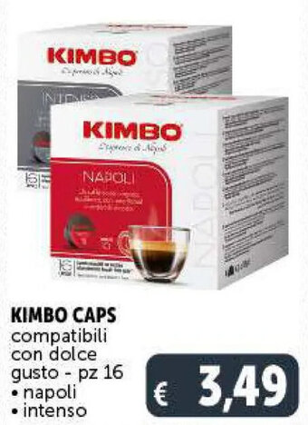 Deco Supermercati KIMBO CAPS compatibili con dolce gusto - pz 16 offerta