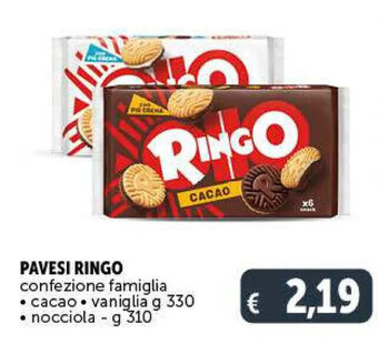Deco Supermercati PAVESI RINGO confezione famiglia g 330 offerta