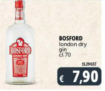 Deco Supermercati BOSFORD london dry gin cl 70 offerta