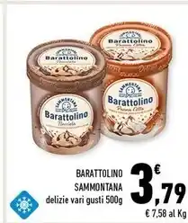 Conad Margherita Sammontana barattolino offerta