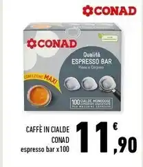 Conad caffè in cialde