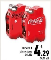 Conad Margherita Coca cola classica offerta
