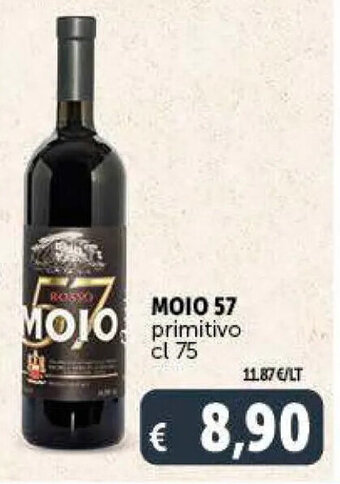 Deco Supermercati Moio 57 primitivo cl 75 offerta