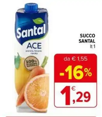 SUCCO SANTAL lt 1