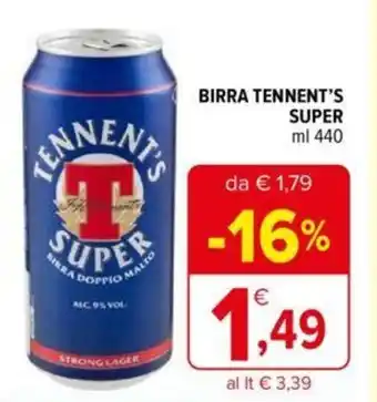 BIRRA TENNENT'S SUPER ml 440
