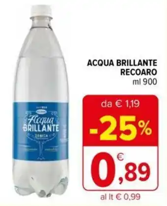 Iperal ACQUA BRILLANTE RECOARO 900 ml offerta