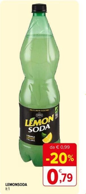 Iperal LEMONSODA lt. 1 offerta