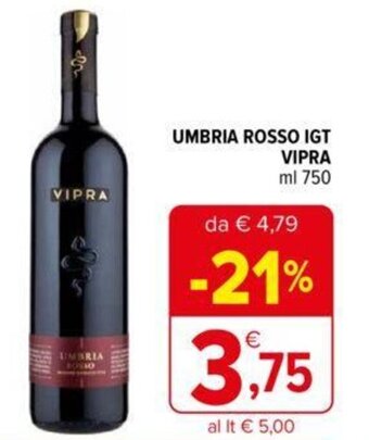 UMBRIA ROSSO IGT VIPRA ml 750