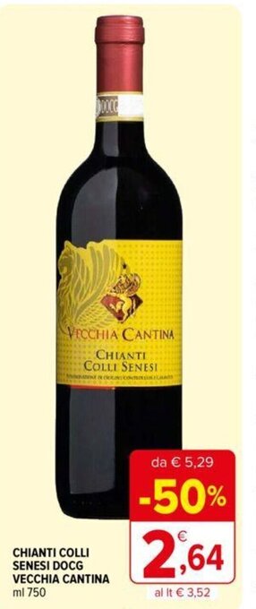 CHIANTI COLLI SENESI DOCG VECCHIA CANTINA ml 750