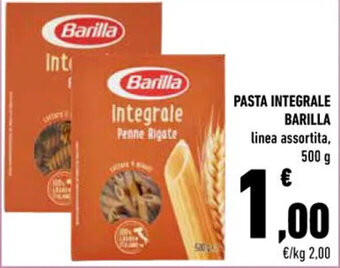Conad PASTA INTEGRALE BARILLA 500 g offerta