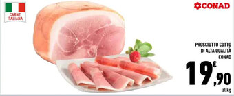 Conad PROSCIUTTO COTTO DI ALTA QUALITÀ CONAD offerta