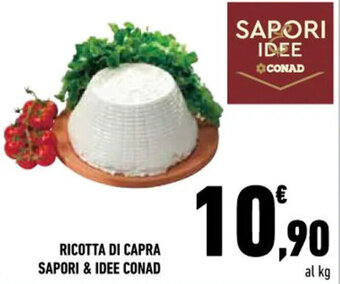 Conad RICOTTA DI CAPRA SAPORI & IDEE CONAD offerta