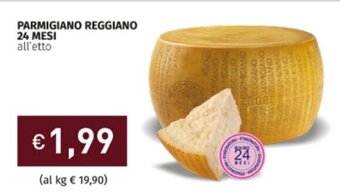 PARMIGIANO REGGIANO 24 MESI all'etto